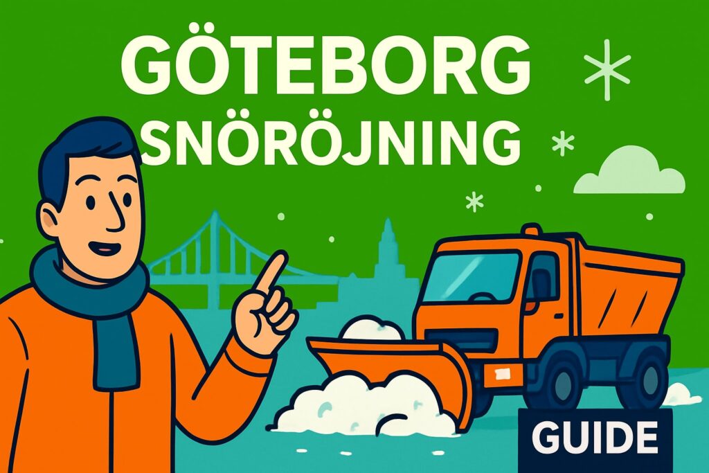 gteborg snrjning guide 2025 s klarar du vintern
