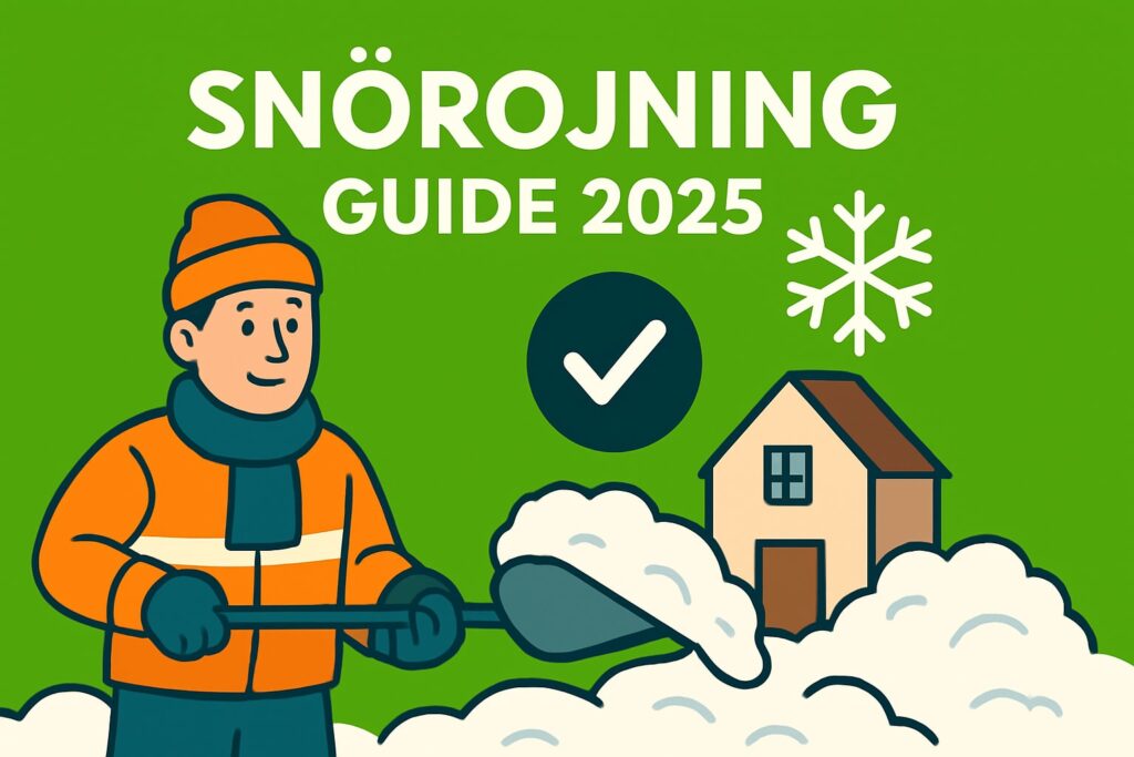 snrojning guide 2025 smarta tips fr effektiv snrjning